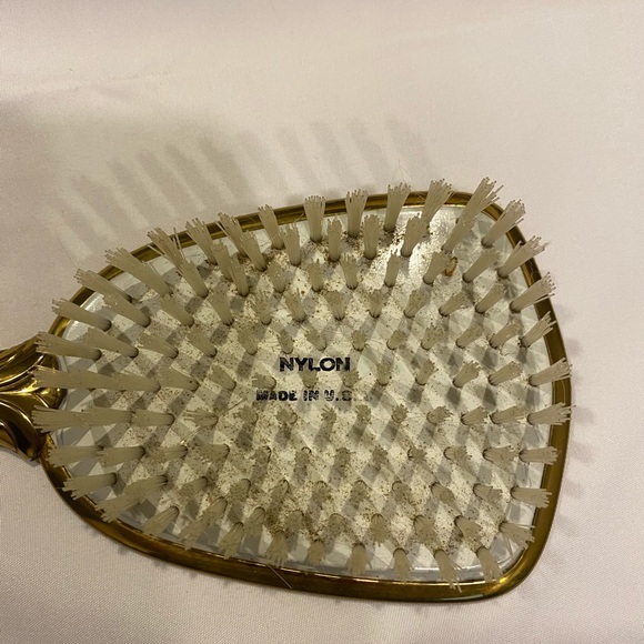 Vintage Mirror, Brush, Comb and Curler Set - Picture 8 of 16